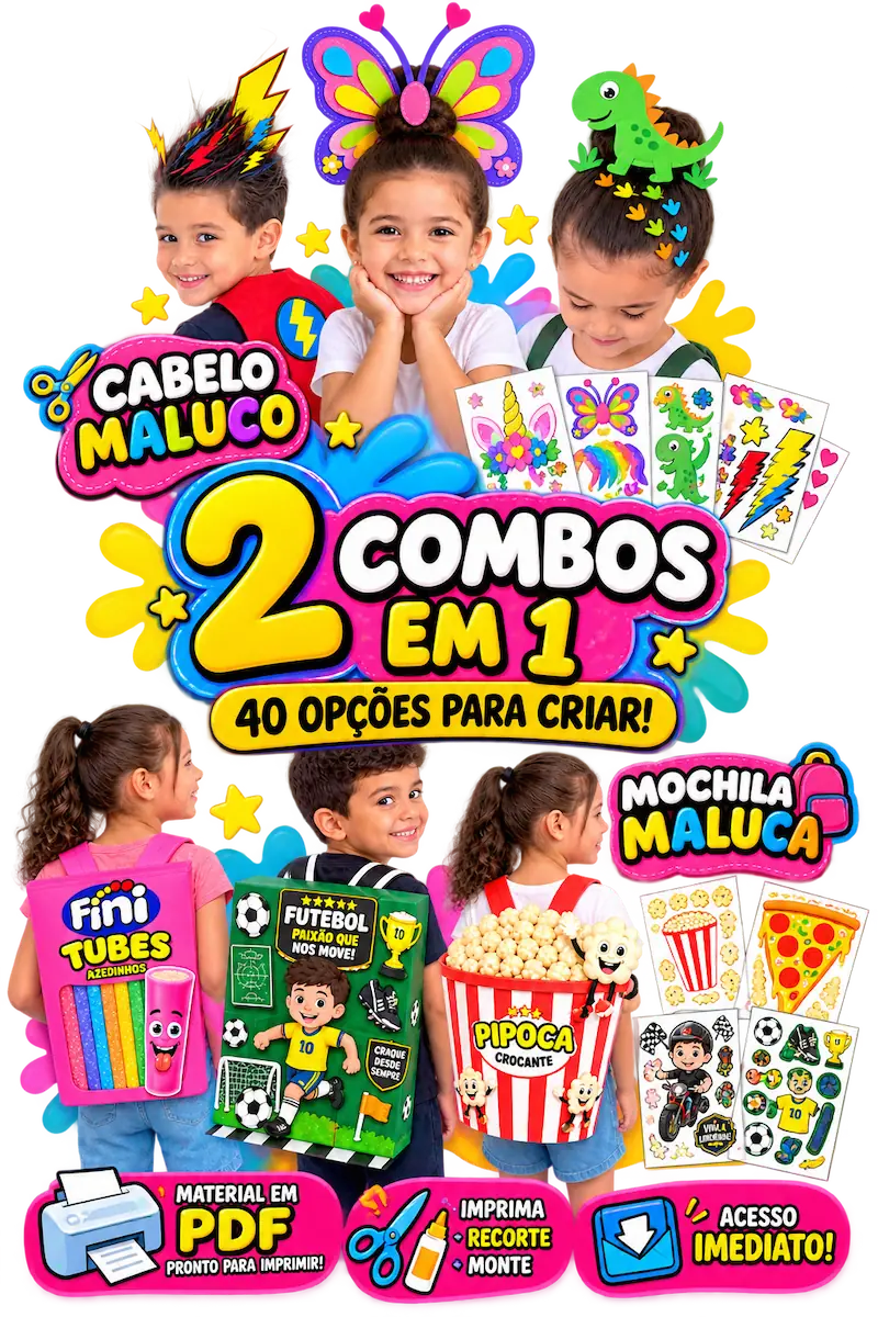 Duas coleções em um único combo com 40 opções