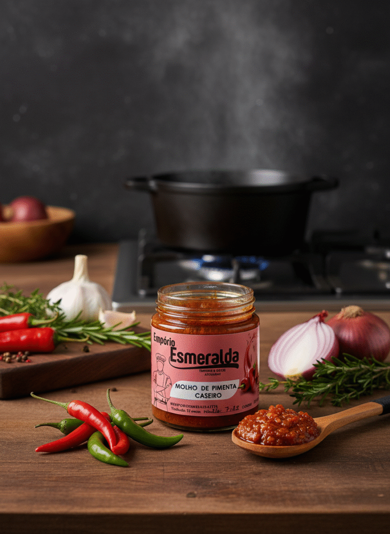 Lançamento Molho de Pimenta!