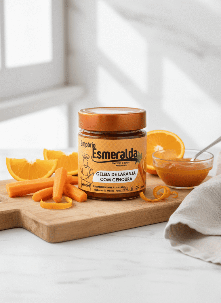 Lançamento Geleia de Laranja com Cenoura!